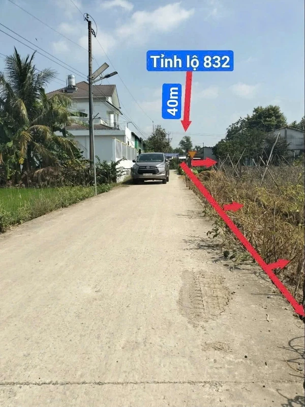 Bán lô đất thổ cư 150m² Tây Ninh 670 triệu