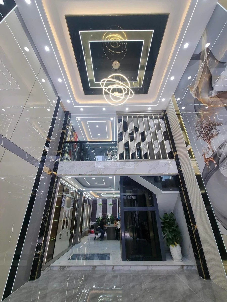 Bán nhà 5 tầng thang máy 73m2, 5PN 5WC đường Thới An 20, Quận 12 - Ảnh thu nhỏ 2