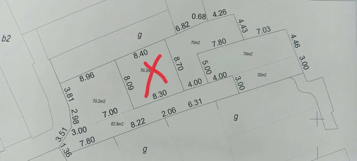 Bán đất kiệt 70m² Tôn Đản, Đà Nẵng, 2,45 tỷ - Ảnh 1