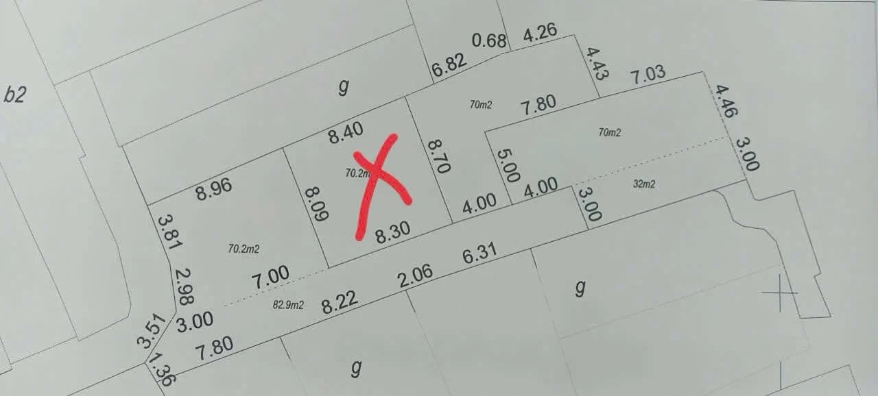 Bán đất kiệt 70m² Tôn Đản, Đà Nẵng, 2,45 tỷ - Ảnh 1