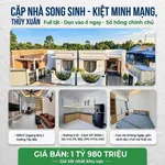 Bán nhà phố 100m² 2PN Minh Mạng, Thủy Xuân, Huế - Ảnh thu nhỏ 1