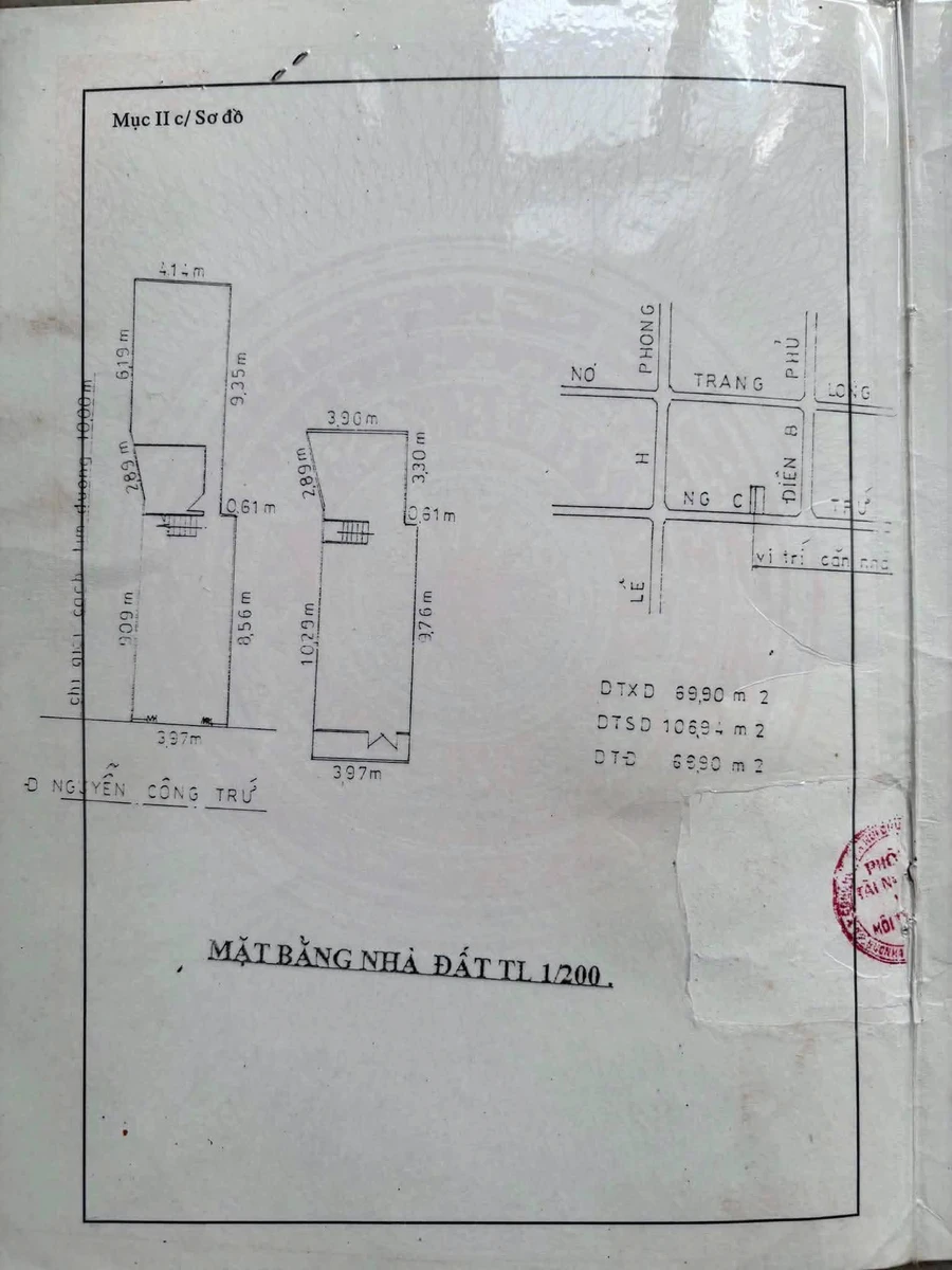 Bán nhà mặt tiền Nguyễn Công Trứ 72m² 3 phòng ngủ 13 tỷ - Ảnh 1