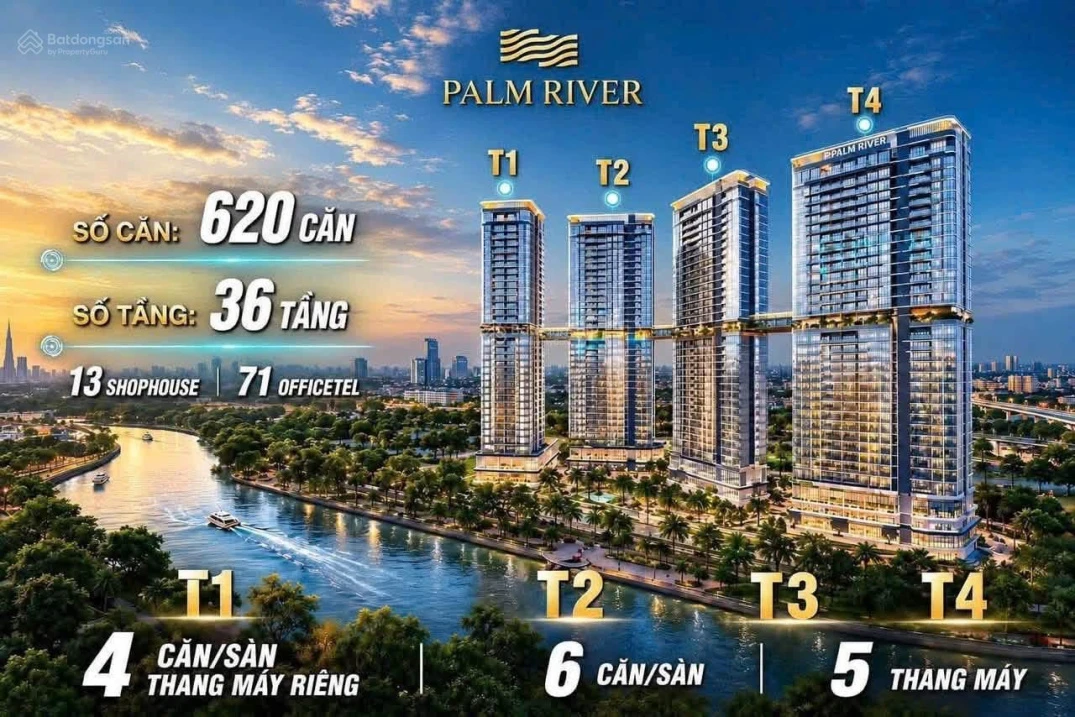 Palm River - Căn hộ cao cấp ven sông tại Palm City Quận 2 - Đăng ký ngay suất chọn căn ưu tiên VIP - Ảnh thu nhỏ 2