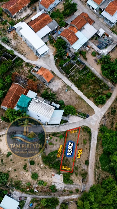 Lô đất phường Hoà Hiệp, sổ hồng, thổ cư, giá mềm 439 triệu - Ảnh 1
