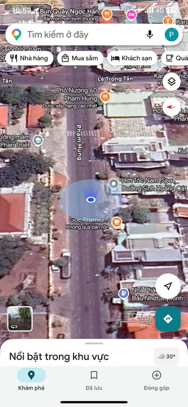 Bán đất mặt tiền Phạm Hùng Phan Thiết 200m2 9.2 tỷ