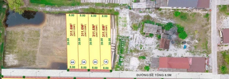 300m2 125m2 thổ cư gần biển, gần bãi tắm Cửa Việt, gần khu công nghiệp