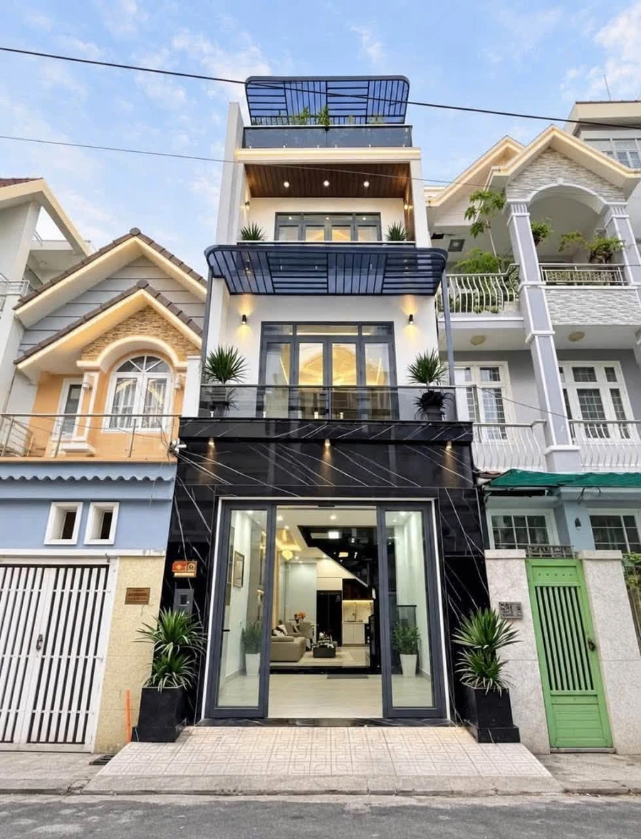Bán nhà mặt tiền 4PN Đào Tông Nguyên, Nhà Bè 7,35 tỷ - Ảnh 1