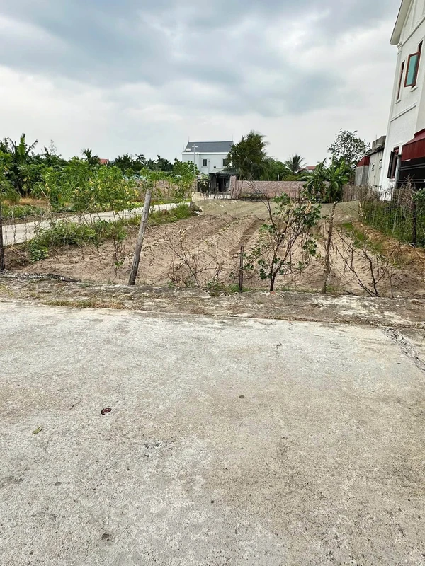 Bán lô đất 99m2 mặt tiền Liên Xã Ninh Giang