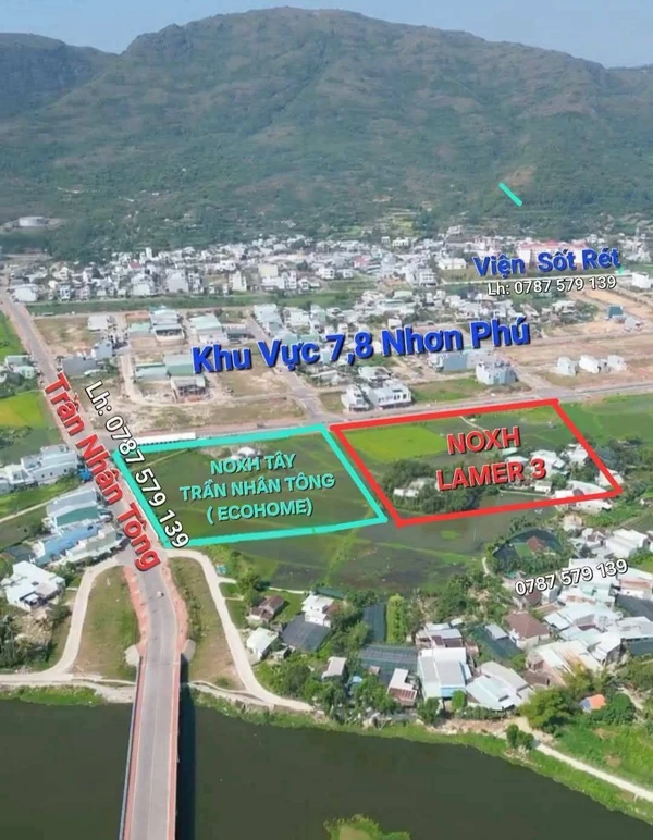 Bán đất mặt tiền 100m² gần Trần Nhân Tông, Quy Nhơn