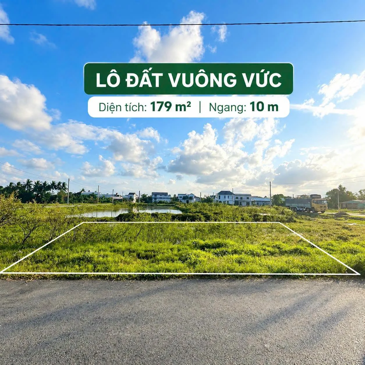 Bán mặt tiền 179m2 KQH Vinh Vệ Phước Linh 1 tỷ 950 - Ảnh 1