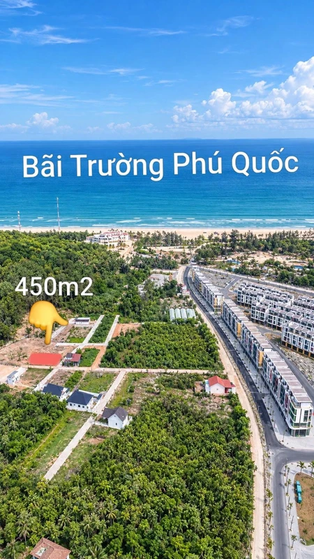 Bán đất Phú Quốc 450m² 10tr/m² gần biển