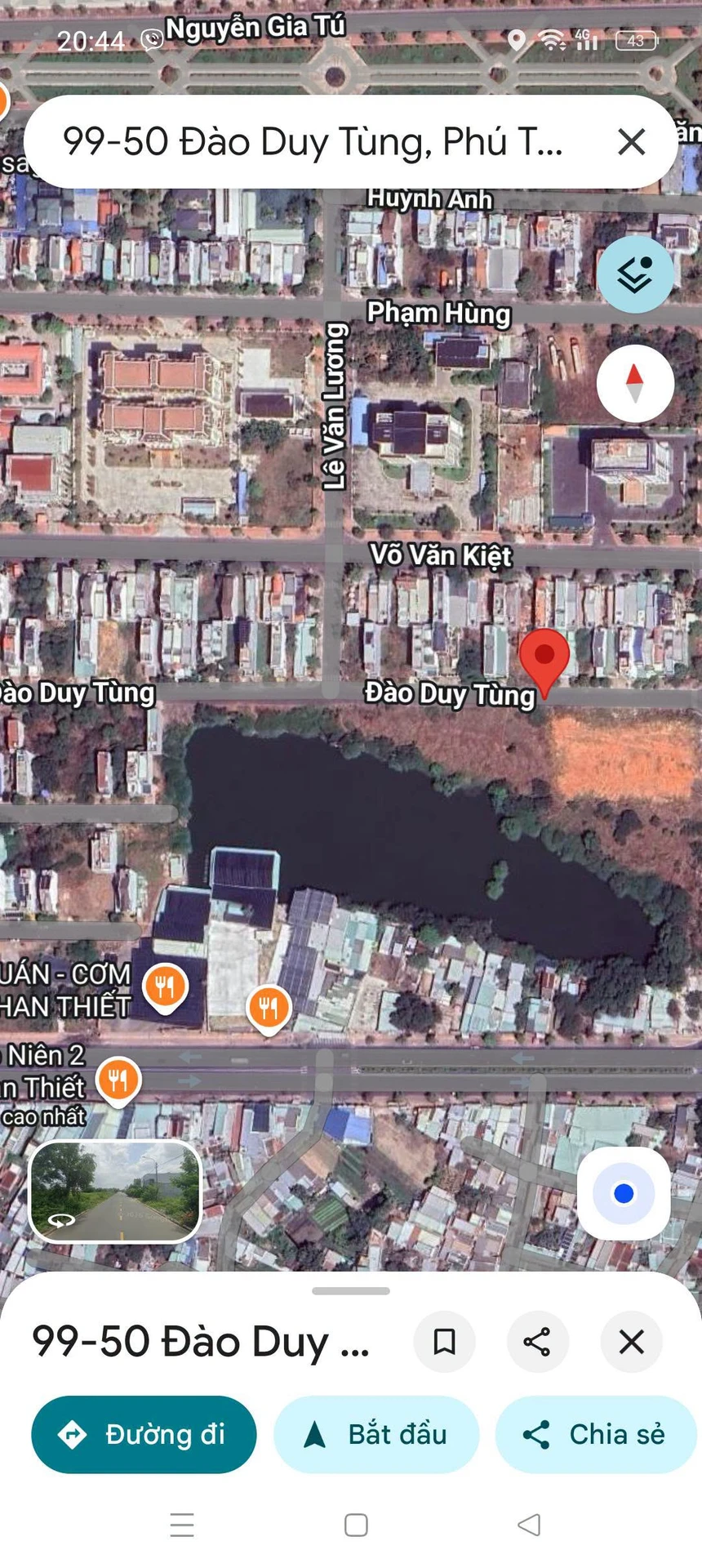 Bán 2 lô đất 230m2 mặt tiền Đào Duy Tùng Phan Thiết - Ảnh 1