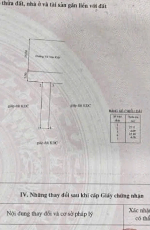 Bán đất mặt tiền Võ Văn Kiệt Phan Thiết 88,4 m2