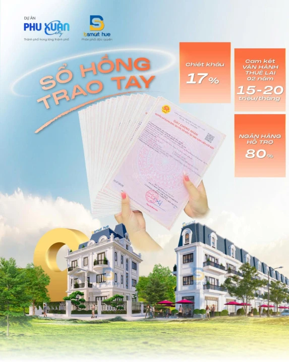 Dự án Phú Xuân City mặt tiền đường Võ Nguyên Giáp đã có sổ trao đến tay khách hàng, giá chỉ từ 2tỷ3 - Ảnh 1