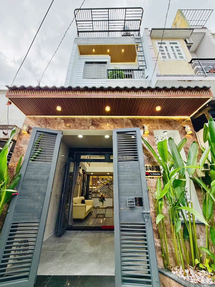 Bán nhà 3PN 58m² Gò Vấp, full nội thất, sổ hồng riêng 6,68 tỷ - Ảnh 1