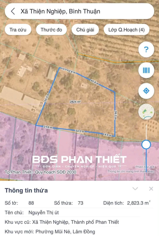 Bán đất Thiện Nghiệp Phan Thiết 2000m2
