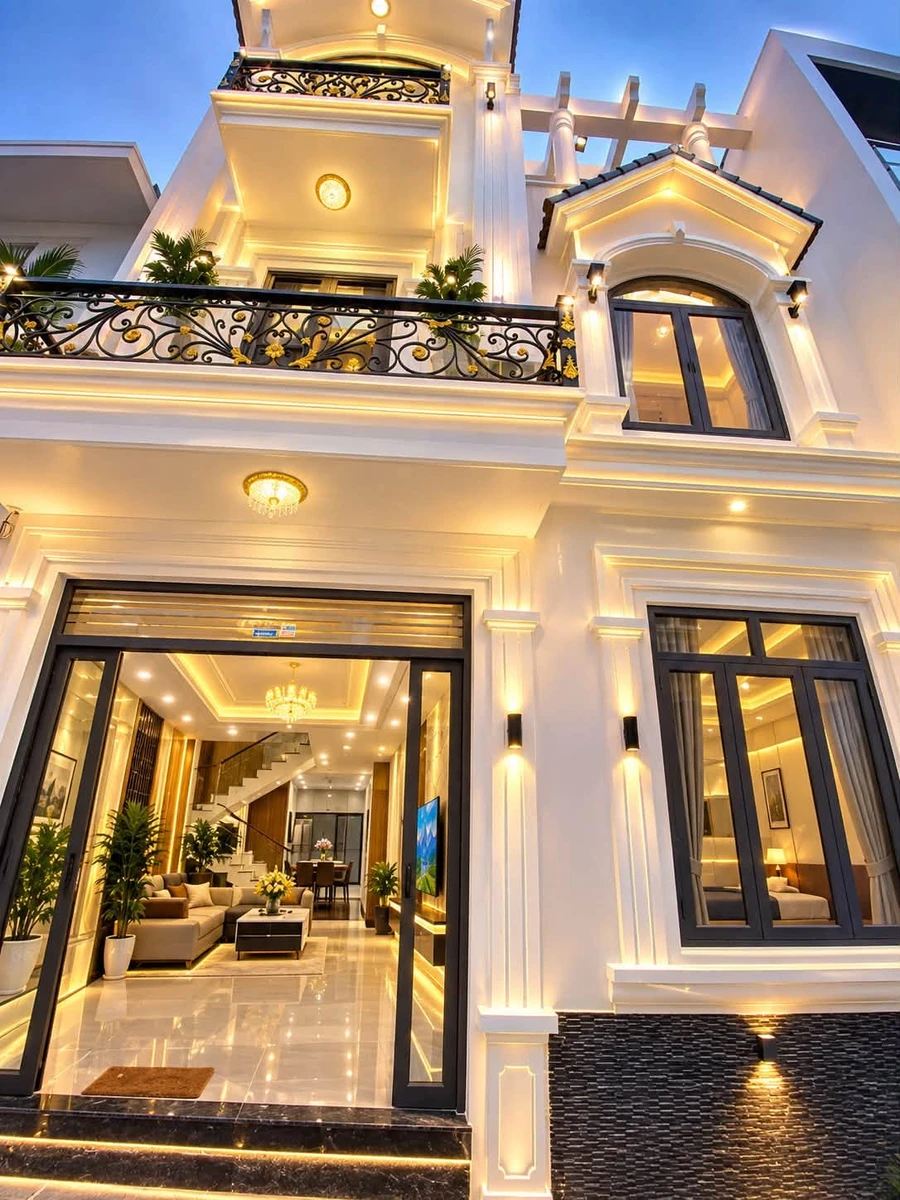 Bán nhà 3 tầng 55m2 full nội thất, ô tô đỗ cửa, gần chợ Vĩnh Khê, An Đồng - Ảnh 1