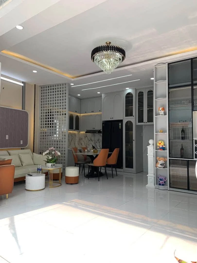 Bán nhà 4 tầng lô góc 55m2, 4PN, đường Huỳnh Tấn Phát, Nhà Bè, giá 6,58 tỷ - Ảnh thu nhỏ 2