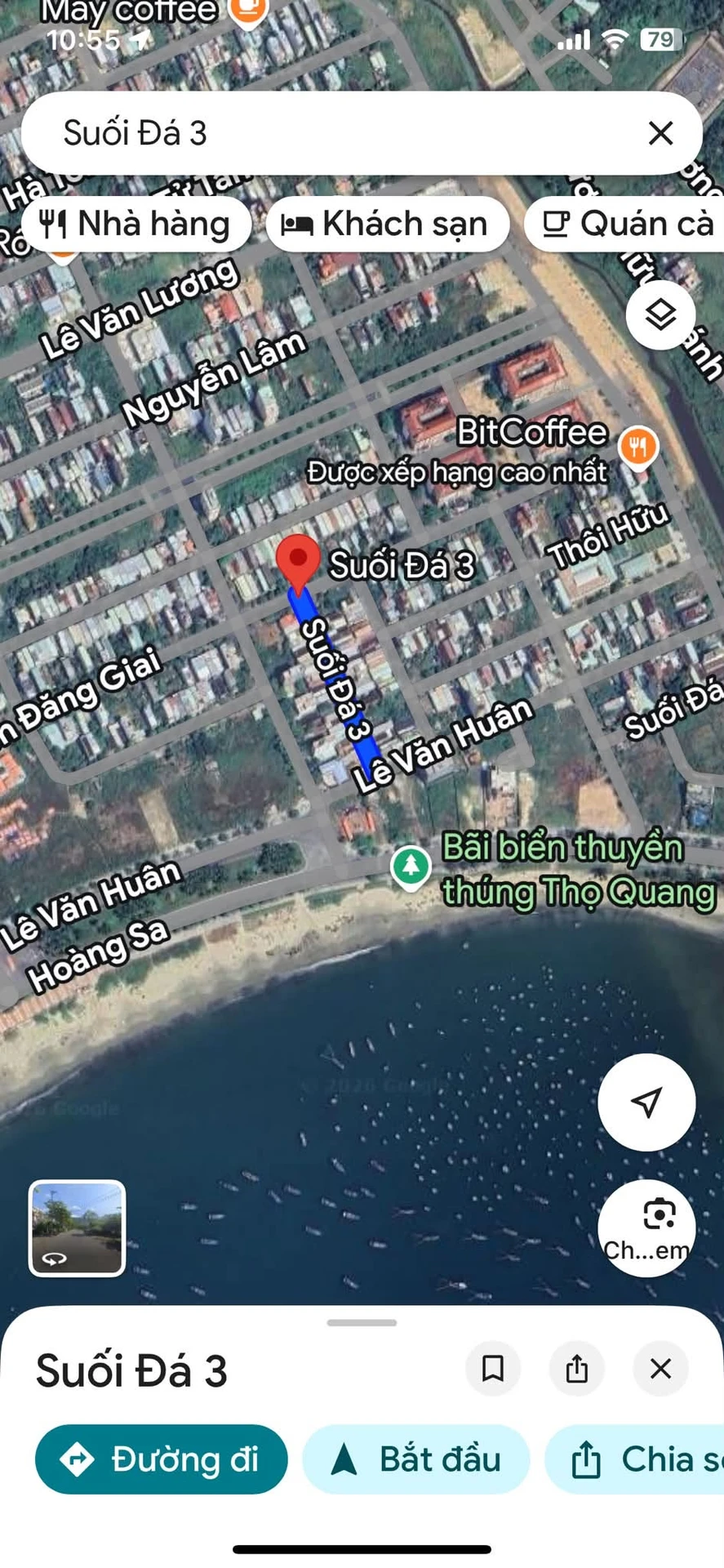 Bán lô đất Suối Đá 90m² gần biển, có nhà c4 cho thuê - Ảnh 1