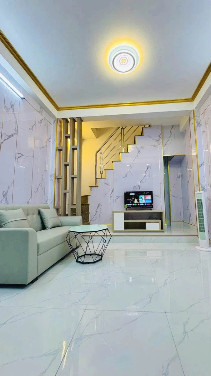Bán nhà hẻm xe hơi đường Lạc Long Quân Quận 11, 80m2, 4 tầng, 3PN, giá 4,75 tỷ - Ảnh thu nhỏ 2