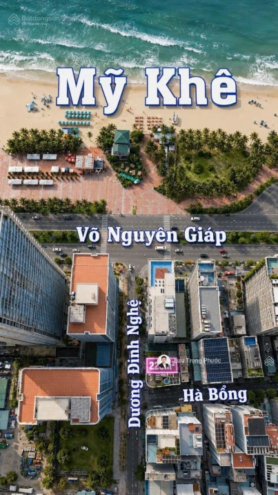 Bán cặp đất 225m2 mặt tiền đường Dương Đình Nghệ, Đà Nẵng cách biển 30m xây cao tầng - Ảnh 1