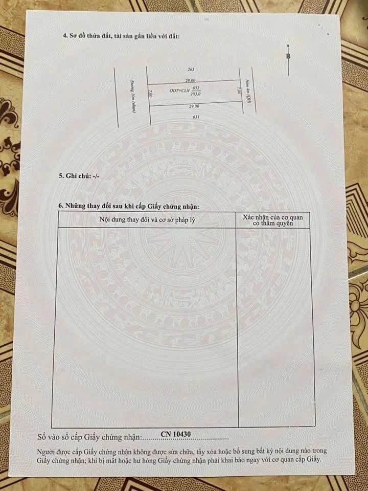 Bán đất 80m² Tây Ninh giá 229 triệu - Ảnh thu nhỏ 3