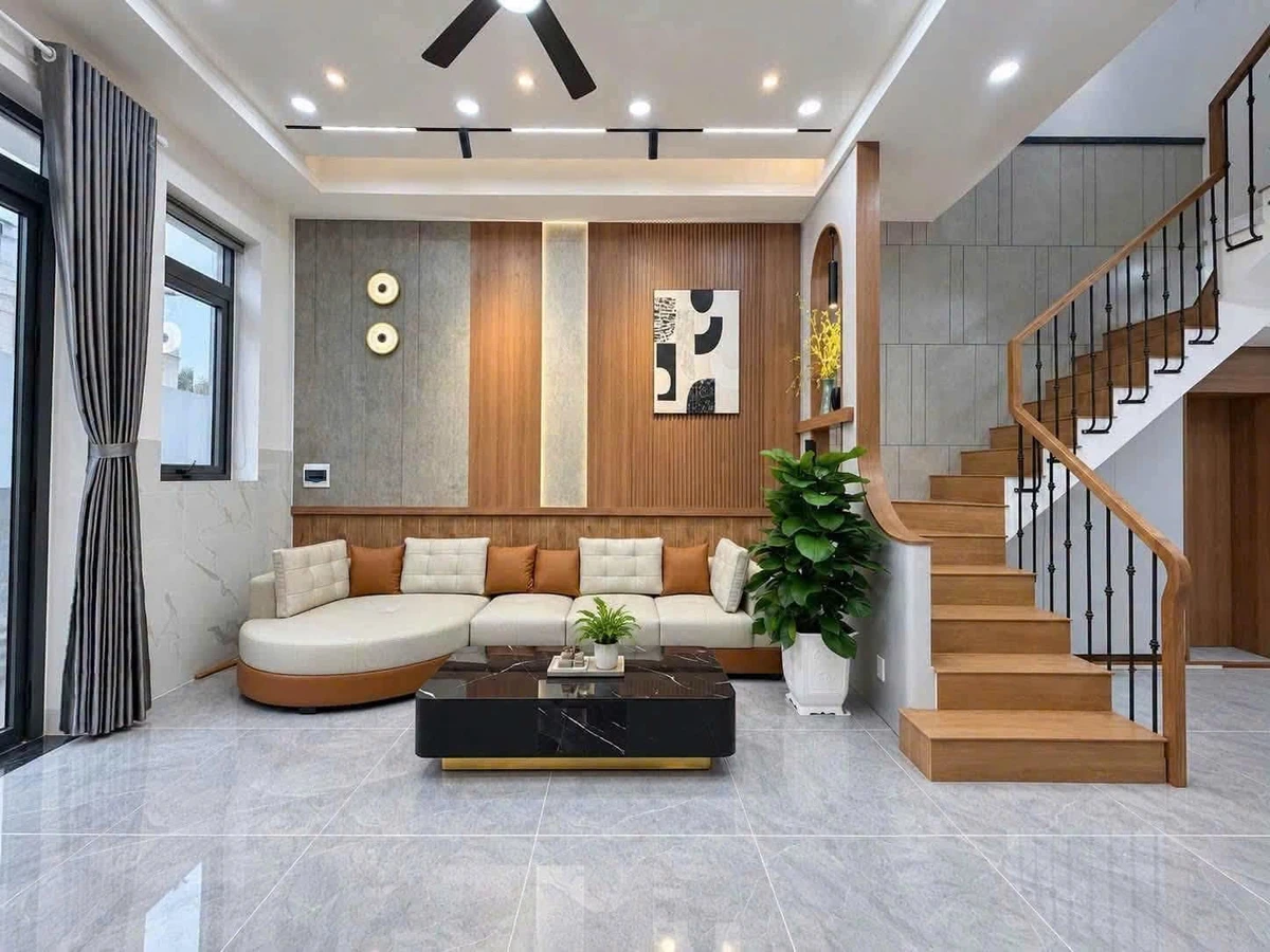 Bán nhà 1 trệt 1 lầu 3 phòng ngủ 93m² Cần Giuộc Long An - Ảnh thu nhỏ 5