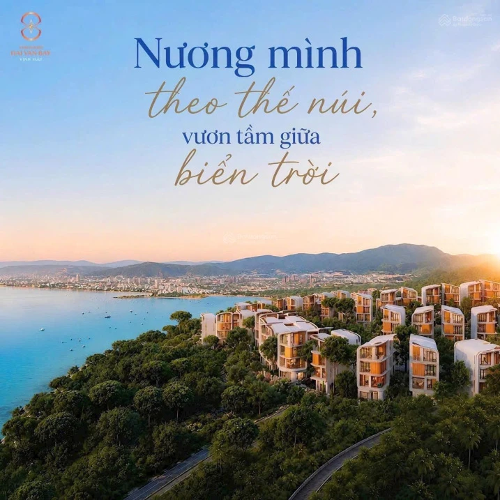 Biệt thự sườn đồi view trực diện vịnh biển Nam Chơn Đà Nẵng, áp voucher 30%, CK 13%/năm, sổ lâu dài - Ảnh thu nhỏ 2
