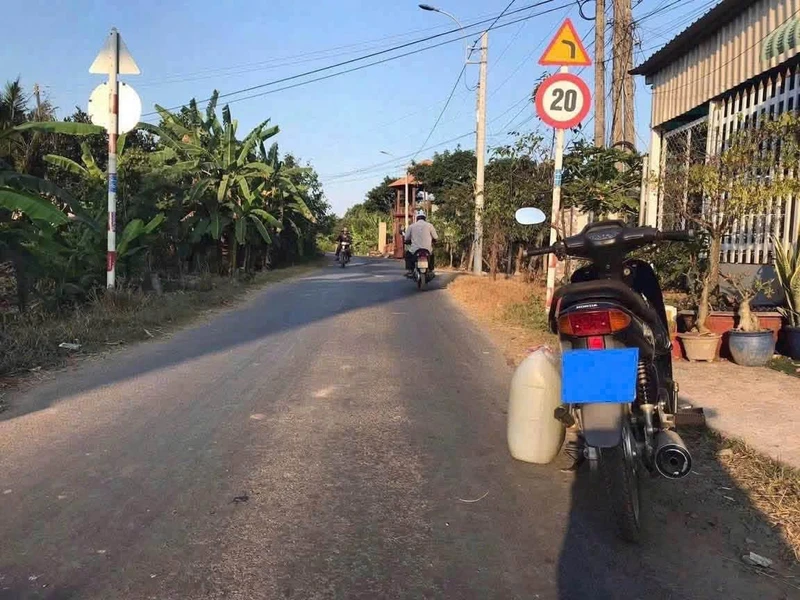 Bán nhà mặt tiền Mai Bá Hương 147m², 1 tỷ Tây Ninh