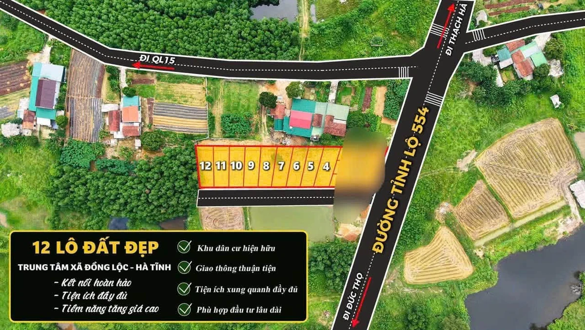 Bán đất Đồng Lộc 150m² ngang 7m, vốn 200-300 triệu - Ảnh thu nhỏ 4