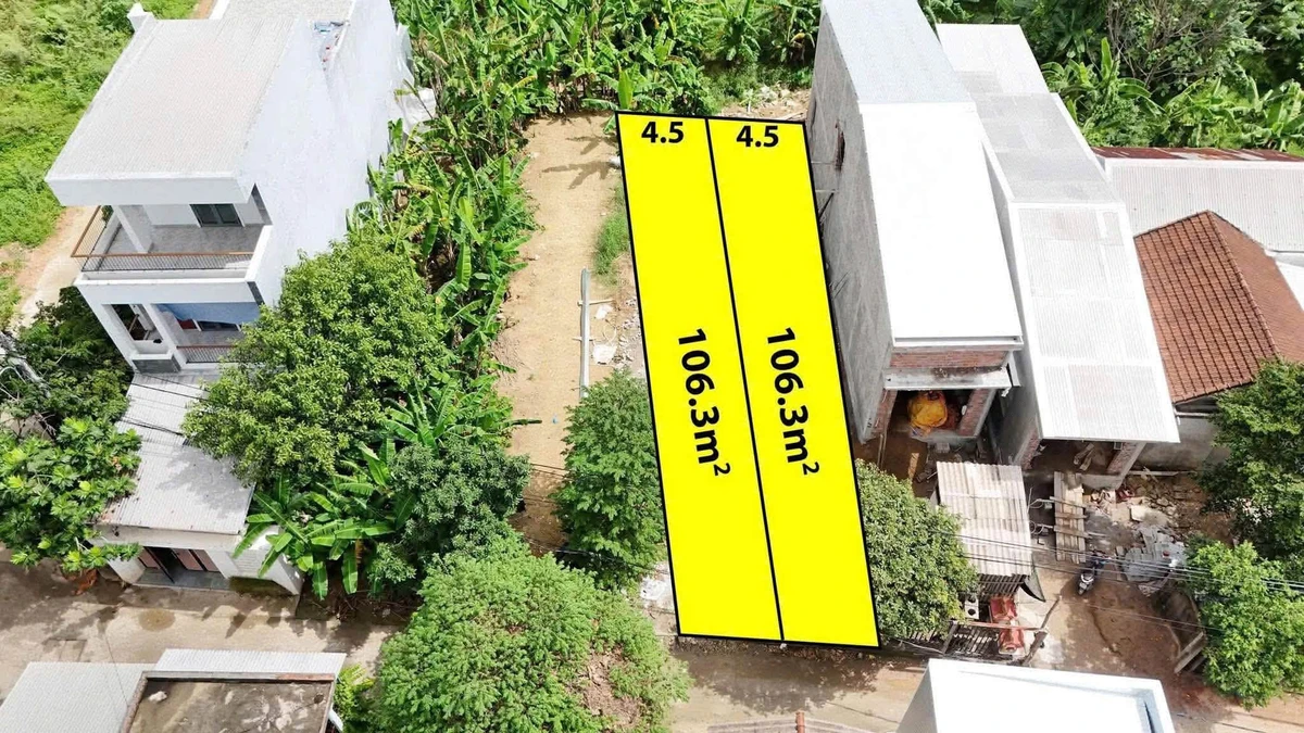 Bán 2 lô đất liền kề Chiết Bi, Huế, 106m² - Ảnh thu nhỏ 5