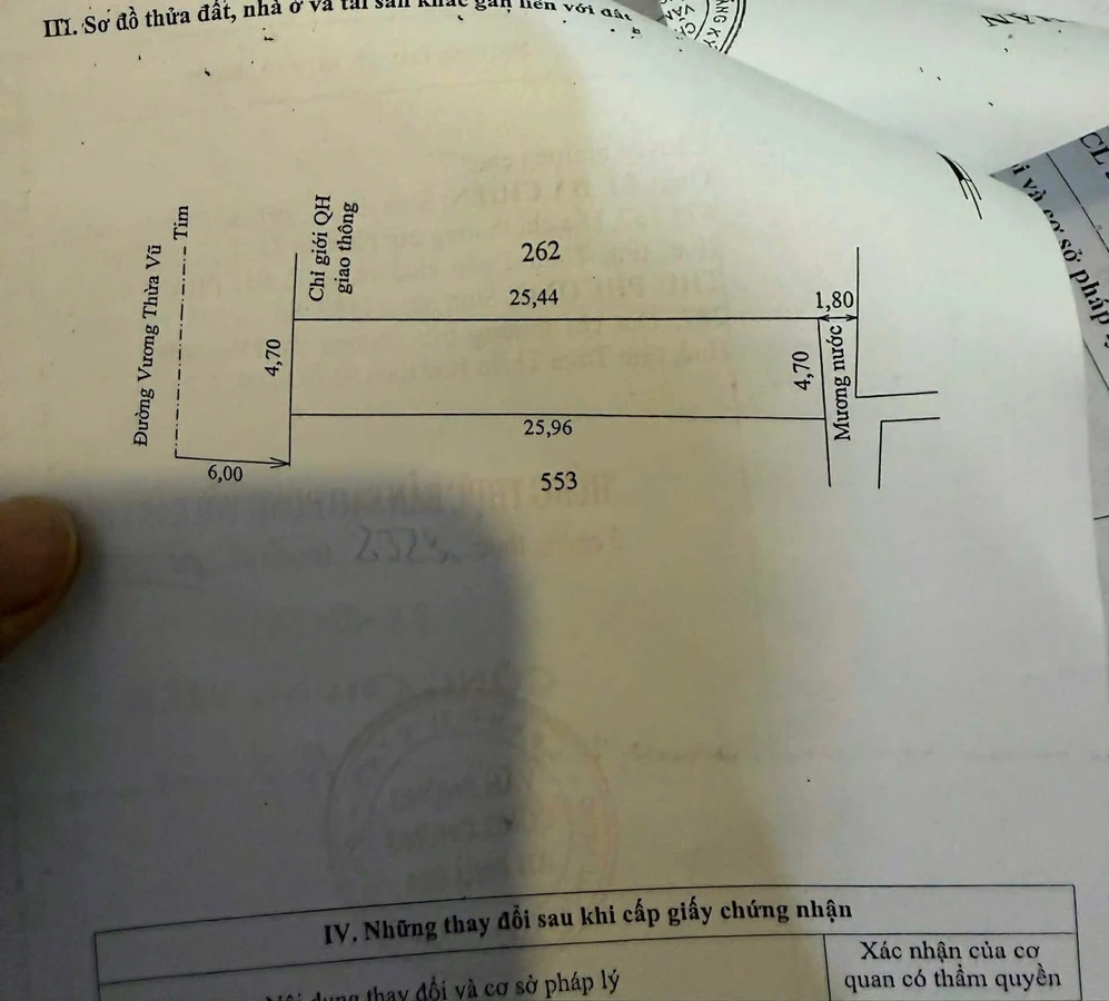 Bán đất mặt tiền Vương Thừa Vũ Thanh Thuỷ Huế 120m² 950 triệu - Ảnh thu nhỏ 2
