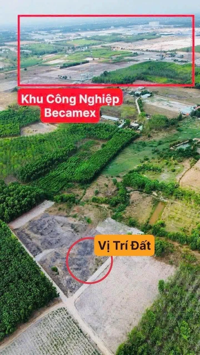 Bán lô đất 62,5m² gần KCN BECAMEX, Bình Dương - Ảnh 1