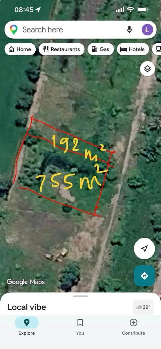 Bán đất Xã Đức Hoà Mới 935m2 giá 1 tỷ 750 triệu - Ảnh thu nhỏ 4