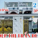 Bán nhà 1 trệt 1 lầu 3PN Đức Hòa Long An 150m2 - Ảnh thu nhỏ 1