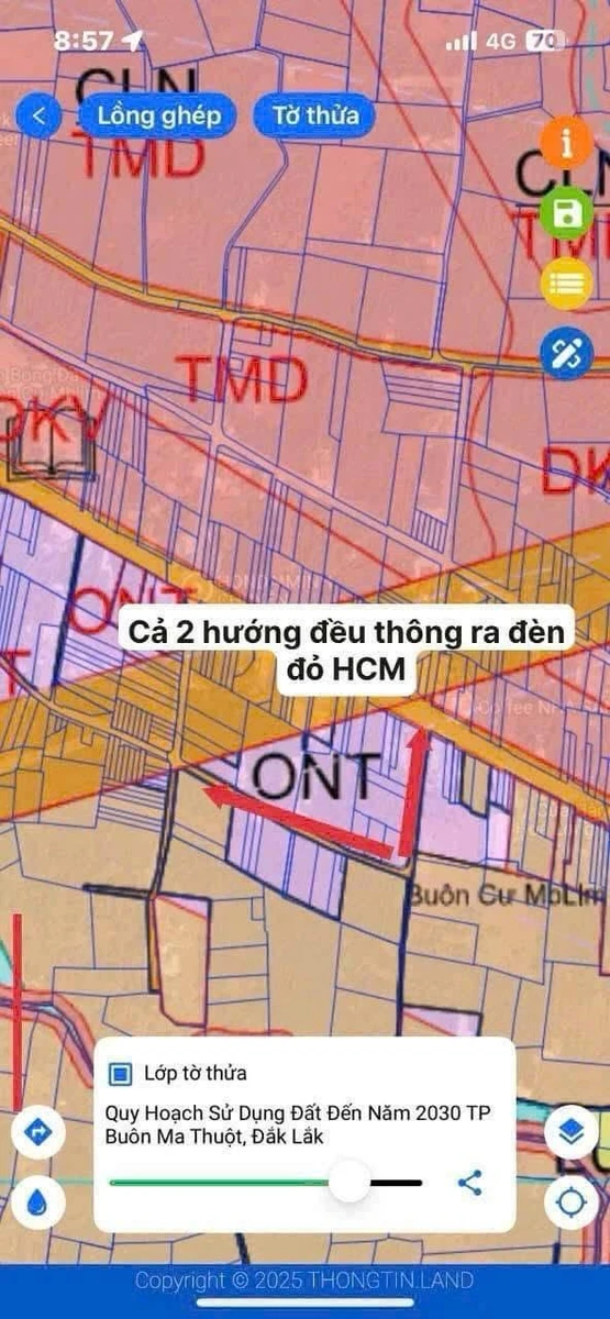 Bán đất Buôn Cư Lim 150m² 950 triệu - Ảnh thu nhỏ 2