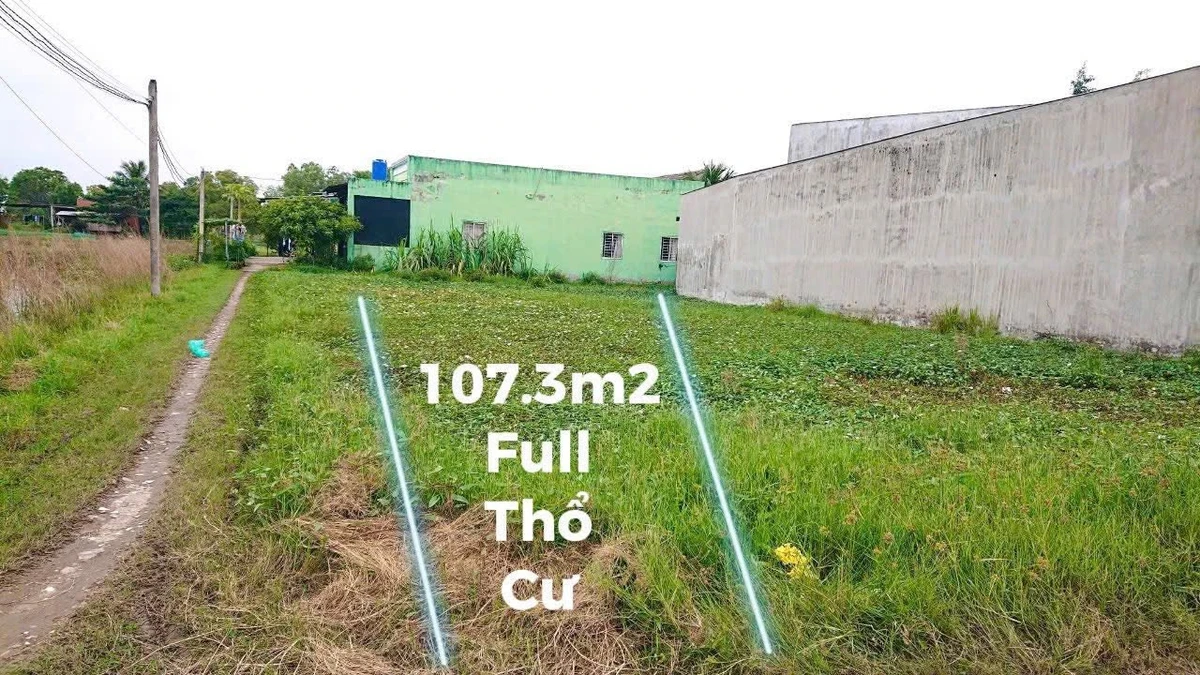 Bán lô đất 108m² full thổ cư Đức Hòa Đông, Long An 999 triệu - Ảnh thu nhỏ 3