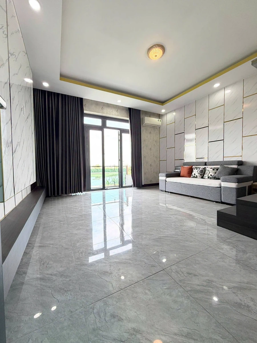 Bán nhà 1 trệt 2 lầu 3PN, DTSD 144,8m2 gần chợ Long Thượng, Cần Giuộc - Ảnh thu nhỏ 4