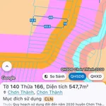 Bán đất sào Chơn Thành 480m2, 12m mặt tiền, 450 triệu - Ảnh thu nhỏ 4