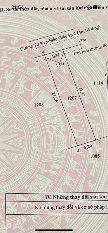Bán nhà cấp 4 mặt tiền 94m² thổ cư tại Phước Lợi, Bến Lức, Long An