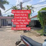 Bán nhà cấp 4 nhỏ 6x20m, 2 mặt tiền bê tông tại Suối Ngô, Tân Châu, Tây Ninh - Ảnh thu nhỏ 1
