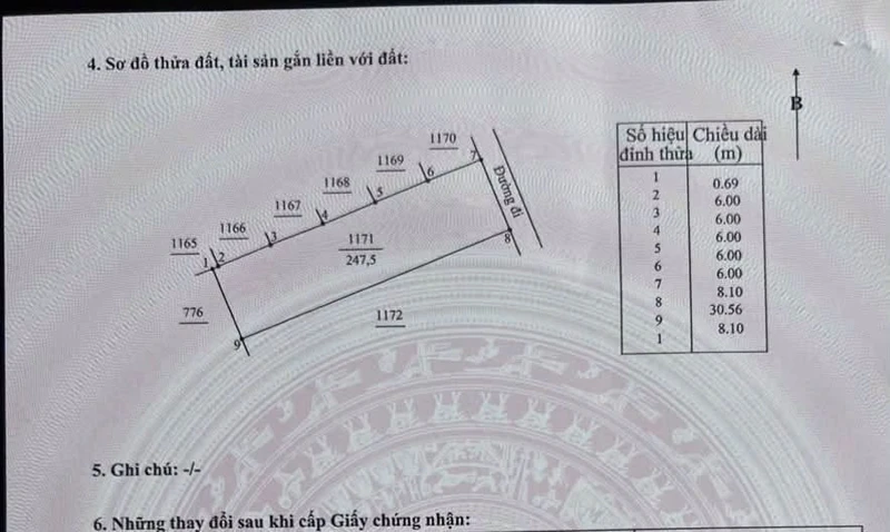 Bán đất 247,5m² sổ hồng riêng, thôn Phú Lộc, xã Phú Hòa 1, Đắk Lắk