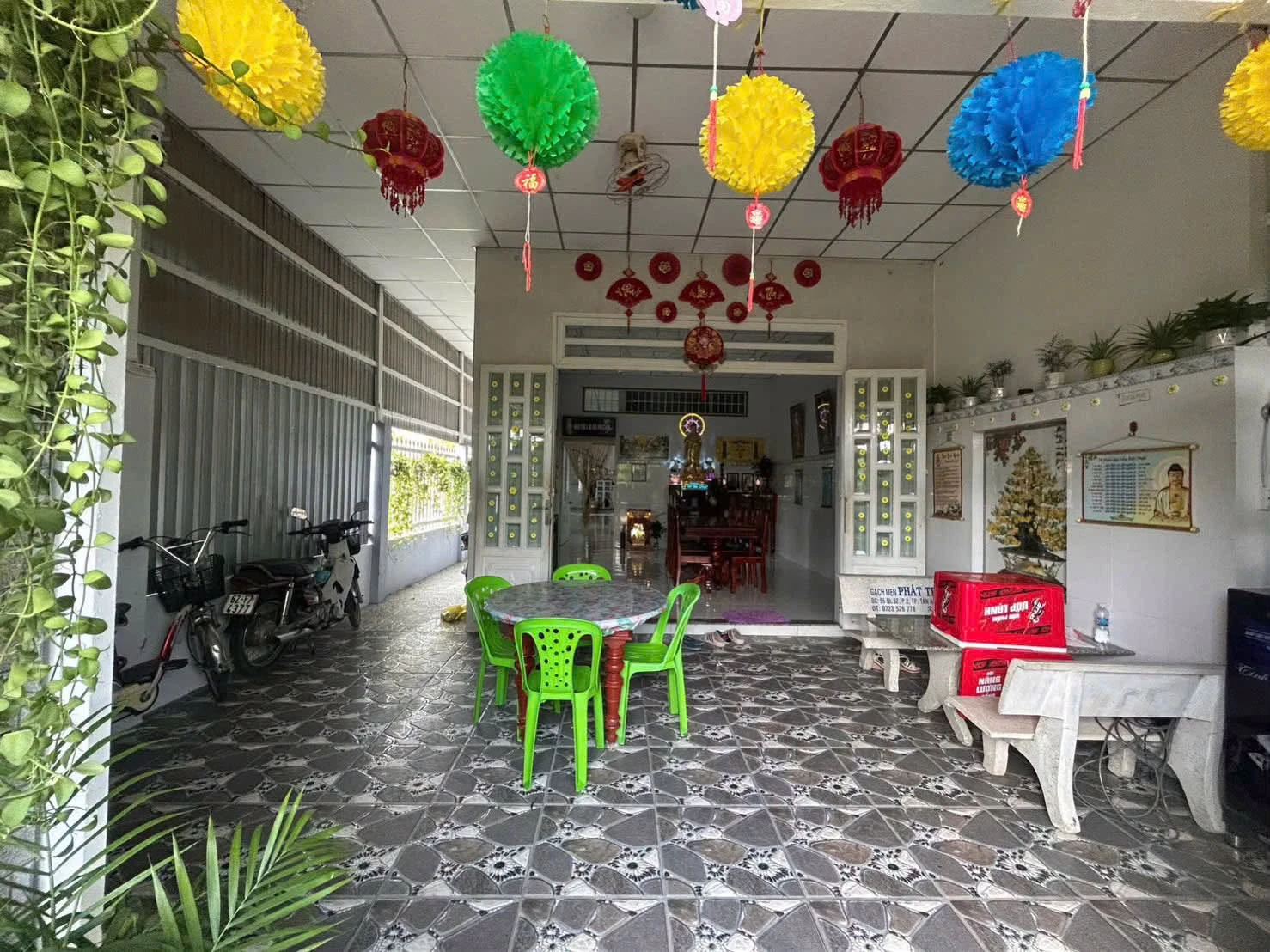 Bán nhà mặt tiền 3PN, 191.5m2, Nhà Vuông, Tây Ninh - Ảnh 1
