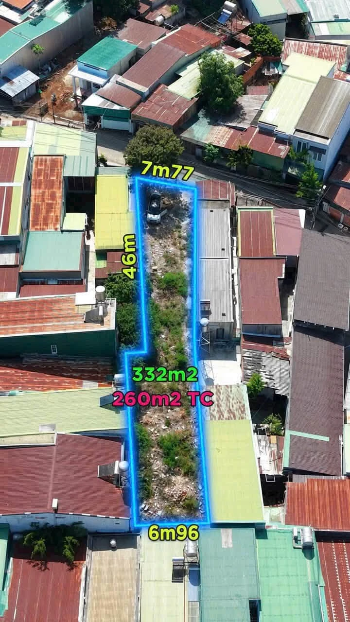 Bán đất 332m² mặt tiền Giải Phóng Buôn Ma Thuột 3,85 tỷ - Ảnh 1