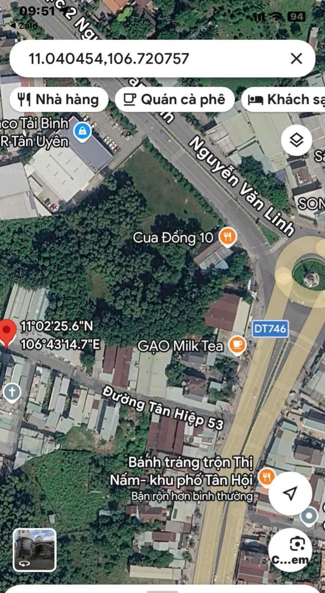 Bán đất mặt tiền Tân Hiệp 135m2, Bình Chánh - Ảnh thu nhỏ 2