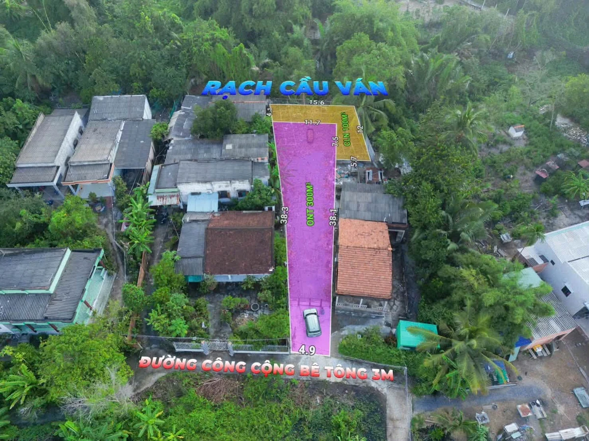 Bán đất thổ cư 400m² chỉ 950 triệu ở Long An - Ảnh thu nhỏ 3