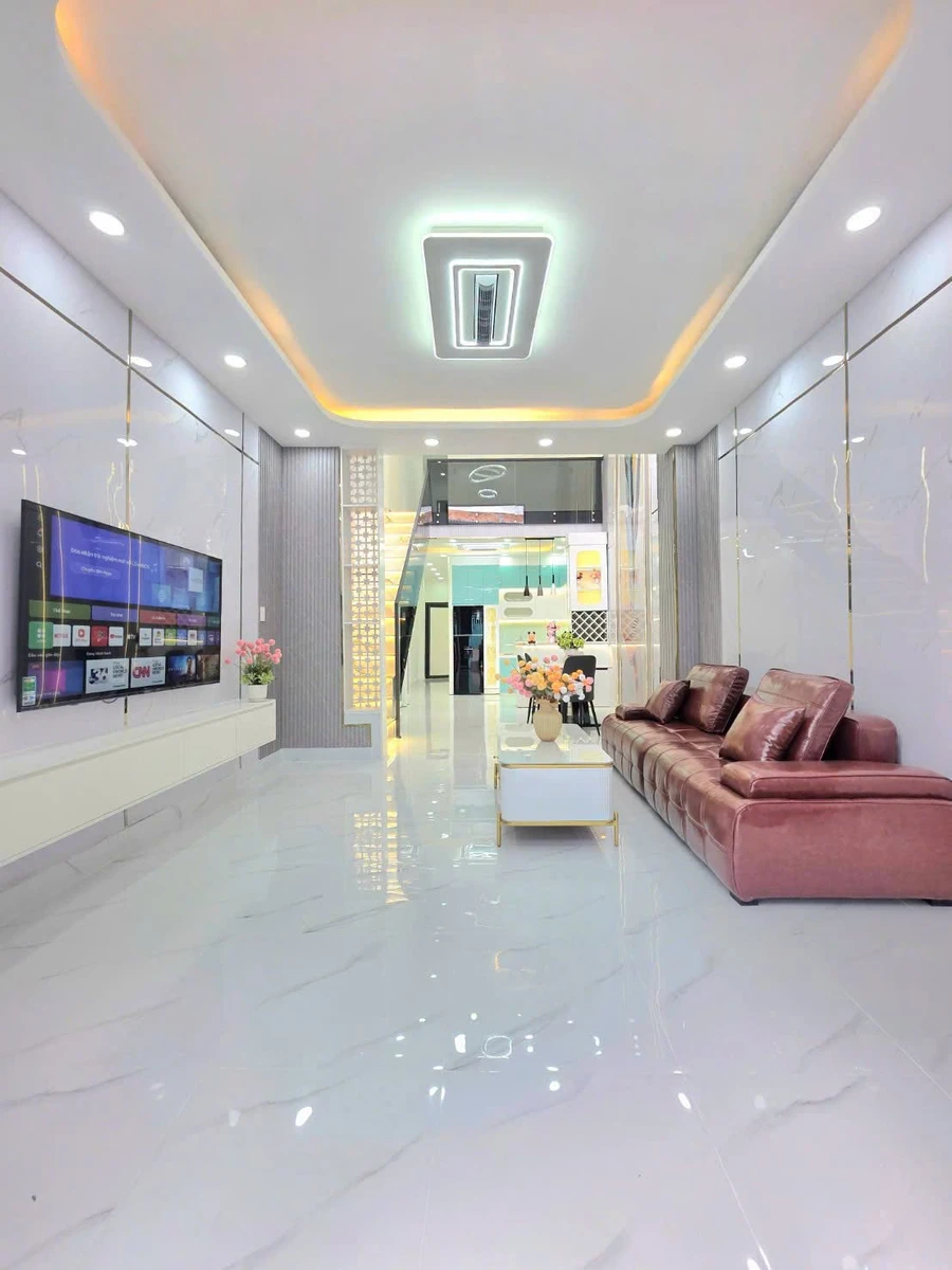 Bán nhà hẻm 80m² 4PN 3WC full nội thất Nhà Bè - Ảnh thu nhỏ 2