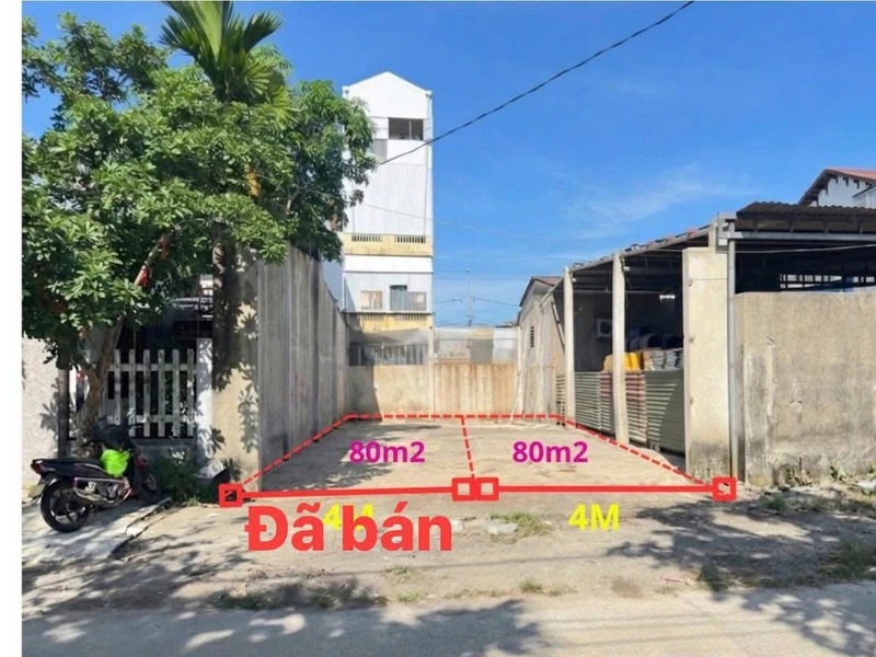 Bán đất Hạ Cồn Trống Huế 80m² 2,3 tỷ