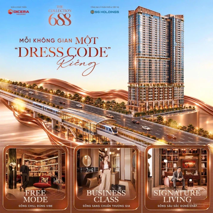 Bán căn hộ dự án The Collection 688 ( QL 13) giá ưu đãi, thanh toán 15% rồi ngưng đến khi nhận nhà! - Ảnh thu nhỏ 4