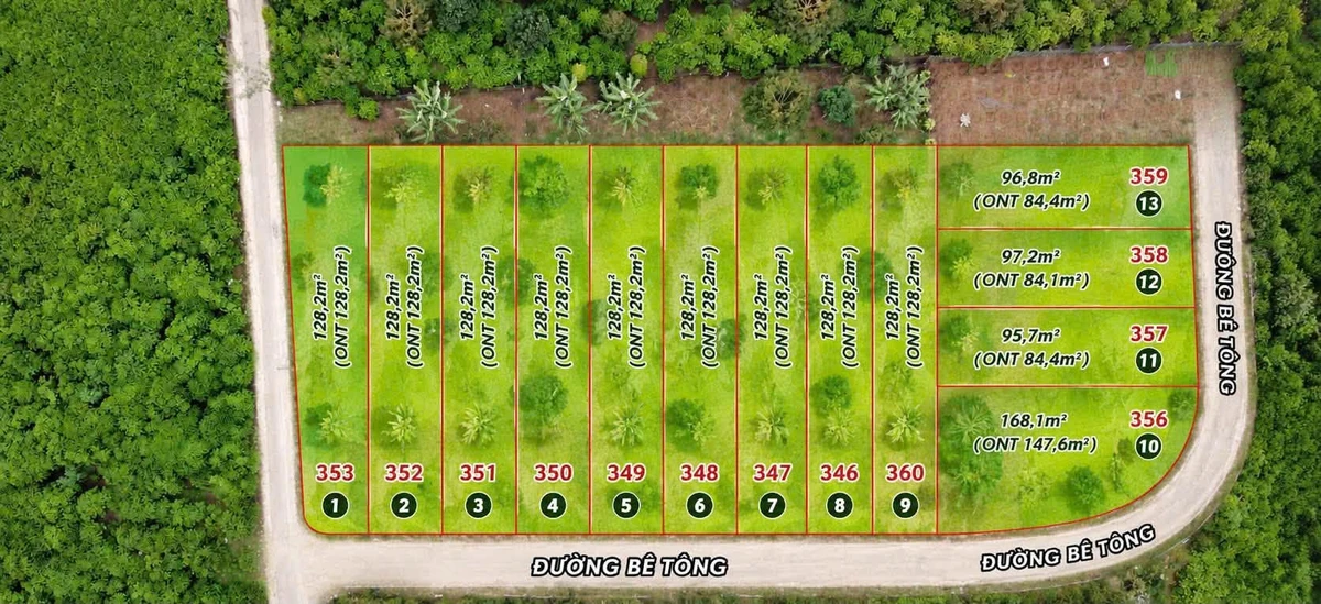 Bán đất nền Hòa Ninh Di Linh 100m² từ 299 triệu - Ảnh 1